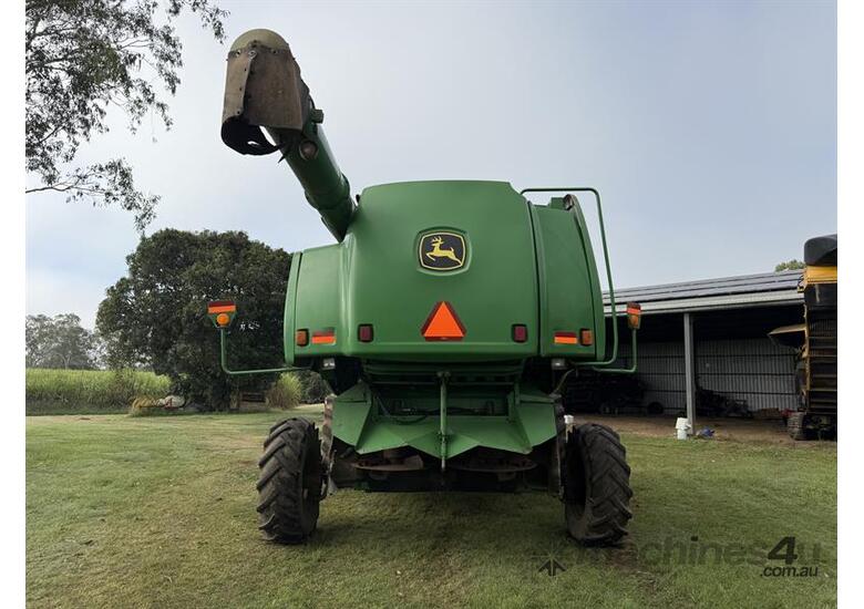 caption 2004 JOHN DEERE 9650 STS COMBINE HARVESTER