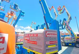 Genie S45 2008 45ft Telescopic Boom Lift - 227kg SWL, Diesel, 4WD