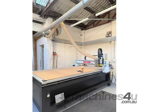 Multicam CNC 2515 For Sale – Low Hours, Excellent Condition, Fully Equipped