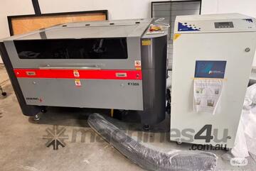 CO2 laser cutting machine + air filter + Spare laser tube - KOENIG K1309