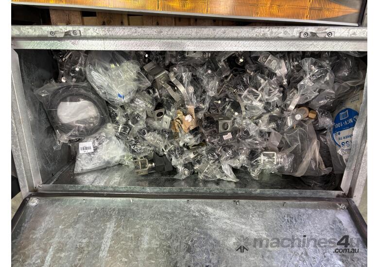 caption 1 X Pallet of Lights, Toolbox & Drawer