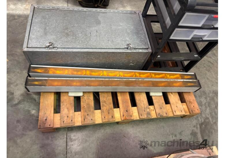 caption 1 X Pallet of Lights, Toolbox & Drawer
