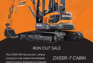 Doosan DX55 Tracked-Excav Excavator