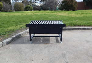 Motorised Skewed Angled Roller Conveyor - 1.45m Long