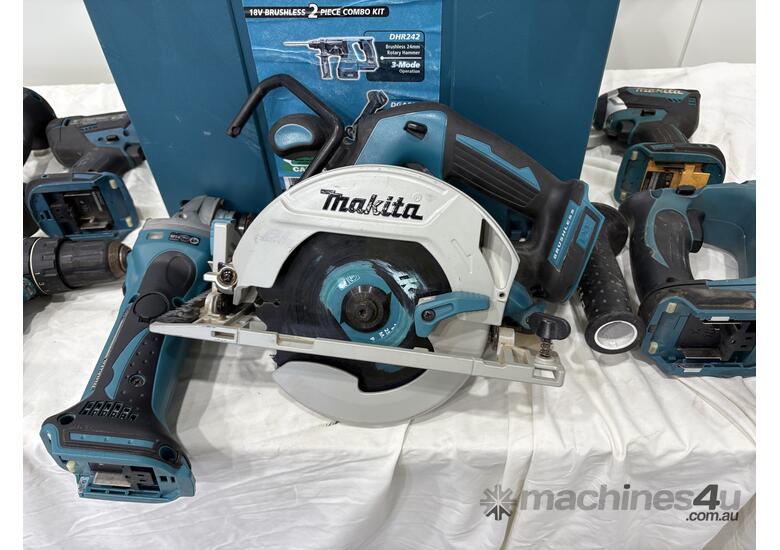 caption Variety of Makita Cordless Power Tools (Police Lost & Stolen)