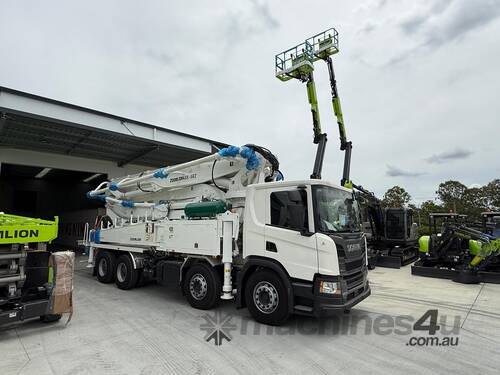 caption 2024 ZOOMLION TRUCK MOUNTED CONCRETE PUMP 43X-5RZ
