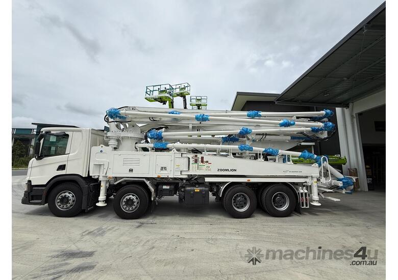 caption 2024 ZOOMLION TRUCK MOUNTED CONCRETE PUMP 43X-5RZ