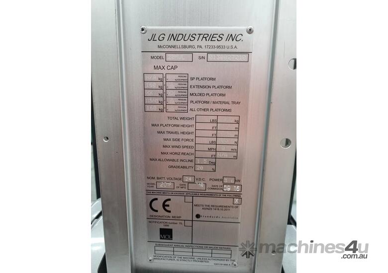  JLG 6 Metre Order Picker - Ready to Go