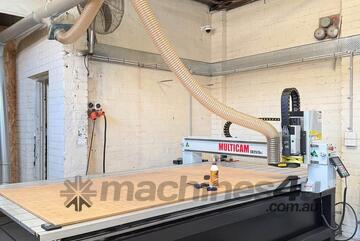 Multicam Flatbed Nesting CNC 2515 For Sale