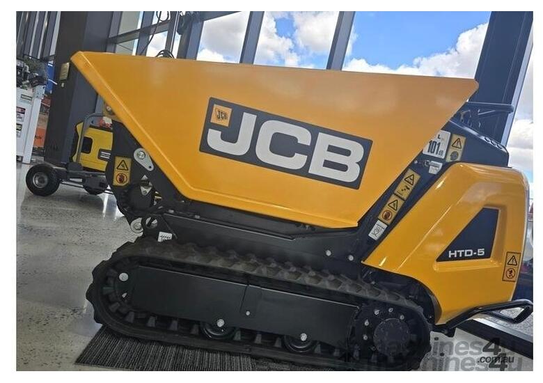 UNUSED 2023 JCB HTD5 DIESEL TRACKED SITE DUMPER U4928
