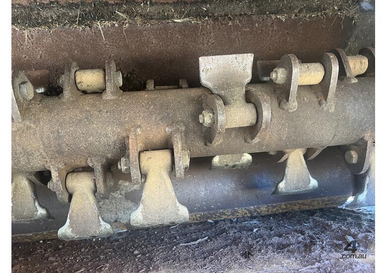 Remote controlled slope mower