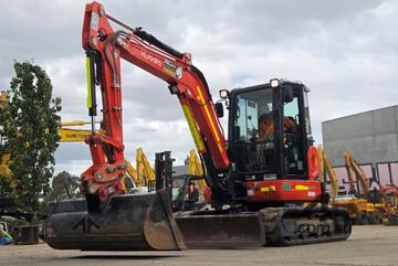 2022 KUBOITA U48-4 5t EXCAVATOR (M874) WITH A/C CAB, HITCH, BUCKETS, CIVIL SPEC AND 880 HOURS