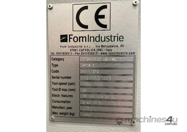 CNC Router FOM Industrie