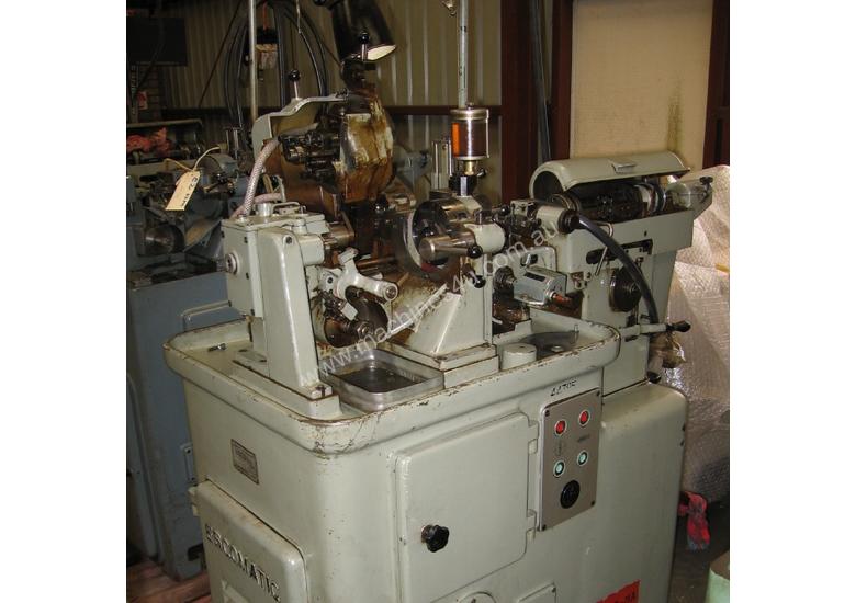 caption D4 - Escomatic Swiss type machine