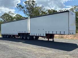 2022 Vawdrey VB S3 Tri Axle Drop Deck Curtainsider Combination - picture2' - Click to enlarge