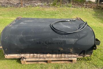 Road Broom Skid Steer 1800mm Hydraulic drive