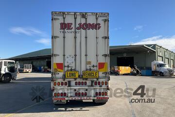 2006 Krueger ST-3-38 Tri Axle Curtainsider B Trailer