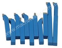 10x10mm Carbide Tipped 11pcs Lathe Tool Set