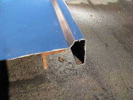 Large Commercial Stainless Steel Corner Sink Table - picture1' - Click to enlarge