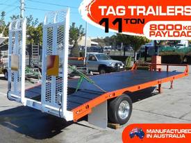 11TON  Single Axle Machinery excavator Tag Trailer - picture0' - Click to enlarge