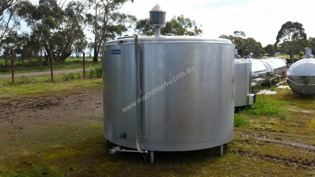 Used FRIGRITE 7000Lt Stainless Steel Tanks in , Listed on Machines4u
