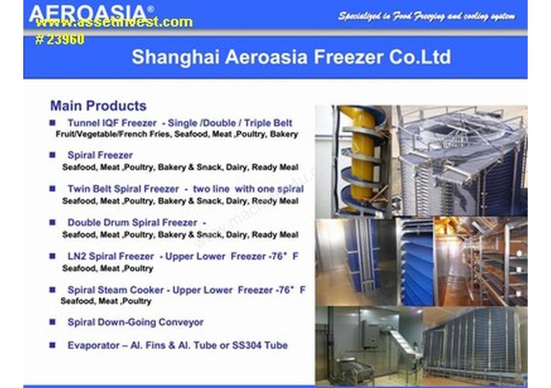 caption NEW COMPACT Spiral Freezers, Coolers, Spiral Conve