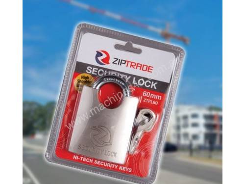 60MM ZIPTRADE SECURITY PADLOCK