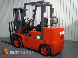 Nissan CUGJ02F35U 3.5 ton forklift for sale cushion tyre forklift with container mast - picture1' - Click to enlarge