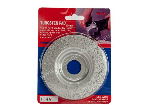 Carbatec 100mm Tungsten Carving Disc
