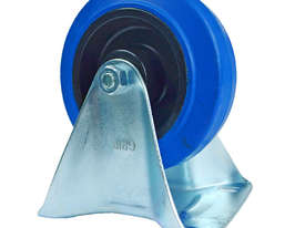 43001 - BLUE ELASTIC RUBBER CASTOR(FIXED) - picture0' - Click to enlarge