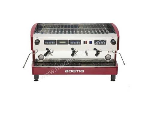 Boema Deluxe D-3V20A 3 Group Volumetric Espresso Machine