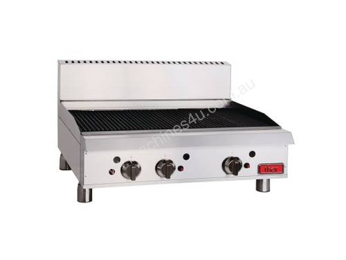 Thor Gas Char Broiler 36`` Radiantmanual controls with flame failure LPG