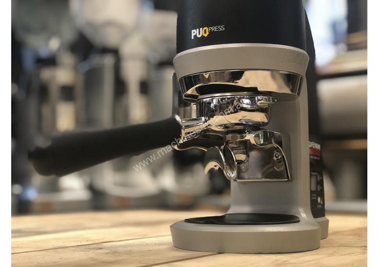 Click to view full size photos PUQPRESS AUTOMATIC ESPRESSO COFFEE TAMPER MACHINE BARISTA CAFE