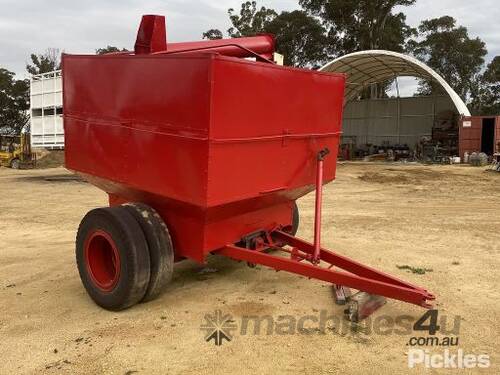 Tow Behind Square Chaser Bin