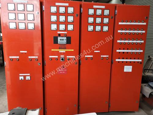 Industrial Power Distribution Switch Board Cabinets - Allen Bradley View Panels