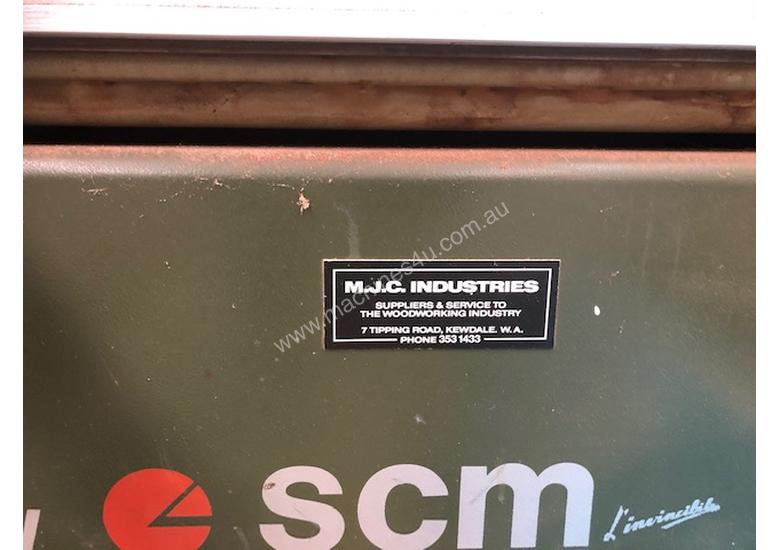 caption SCM Panel Saw w/ Dust Extractor - Great Condition
