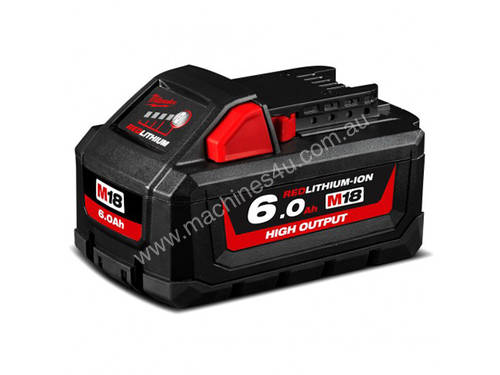 BATTERY 18V 6.0AH RED LITHIUM HIGHOUTPUT