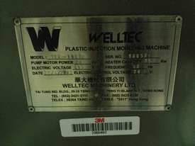 INJECTION MOULDING MACHINE WELLTEC 190T - picture0' - Click to enlarge