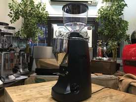 MAZZER ROBUR ELECTRONIC MATTE BLACK ESPRESSO COFFEE GRINDER - picture1' - Click to enlarge