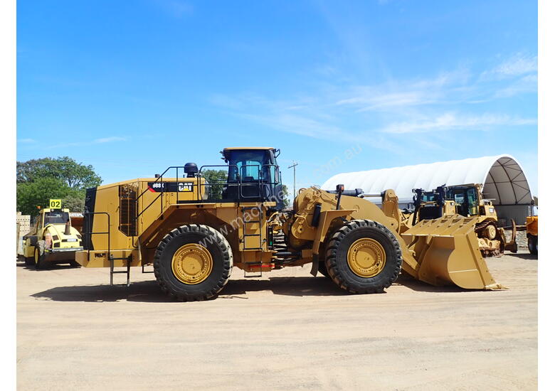 caption 2018 Cat 988K Wheel Loader
