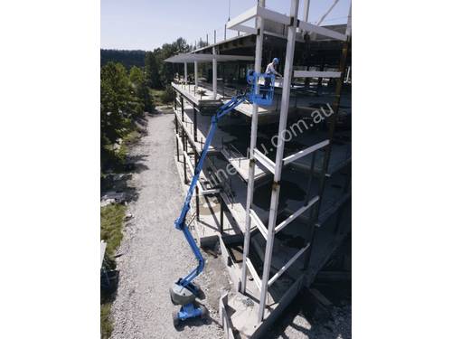 caption Genie Z-51/30J 52ft Diesel Knuckle Boom Lift – Superior Reach and Flexibility!