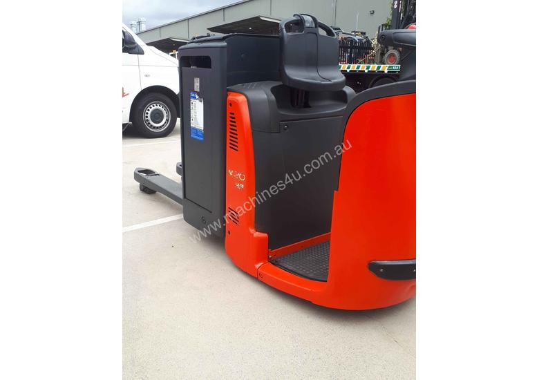 caption Used Forklift: N20HP Genuine Preowned Linde 2t