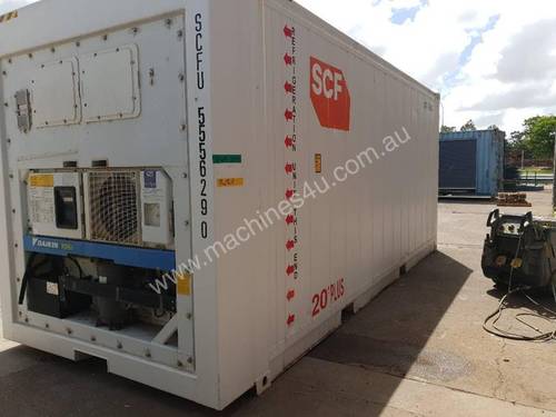 Refrigerated shipping container 