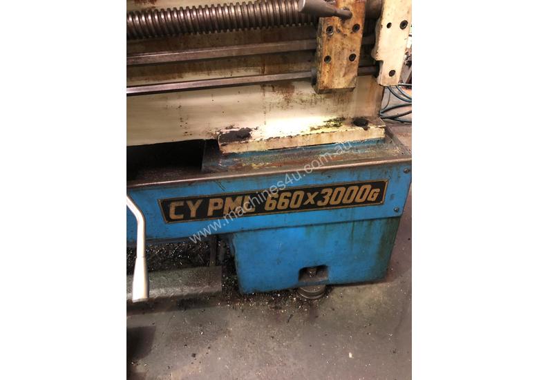 caption Yunnan Model CY PML 660 x 3000G Lathe