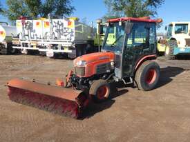 Kubota B3030 Tractor with Front Broom - picture0' - Click to enlarge