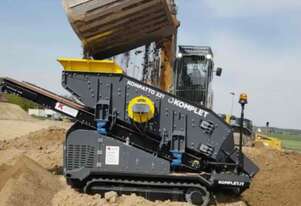 komplet rubber track mobile screener