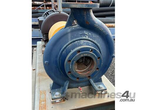 Ajax ISO 150x125-438 Pump 75 lt/sec with 75kW 1485 rpm 415V 50Hz motor