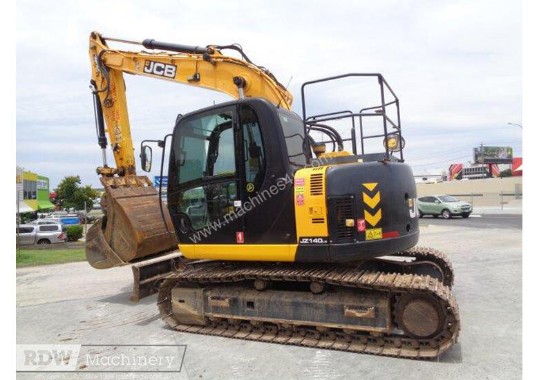 caption JCB JZ140D LC Excavator