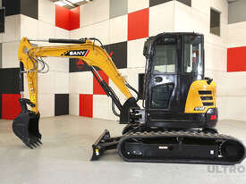 FOR HIRE - SANY SY50U 5.3T Mini Excavator - picture2' - Click to enlarge