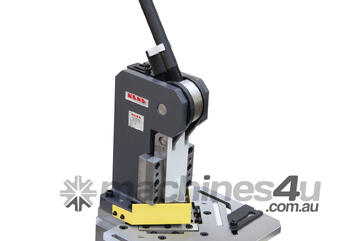 Fixed-Angle Notcher HN-1104 Heavy-Duty Metal Corner Notcher, Notching Machine for Thick Plate